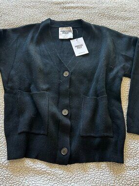 (NWT) Princess Polly -- black 'Burke' oversized cardigan